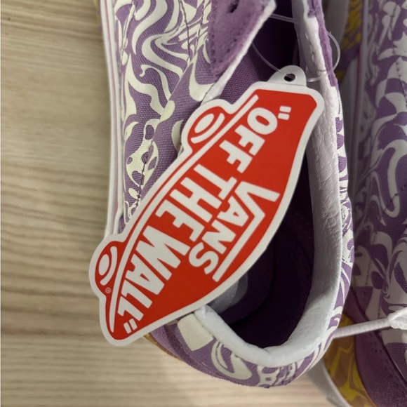 Vans Old Skool Stacked 'Wavy Daze' lilac platform sneakers - Picture 7 of 8